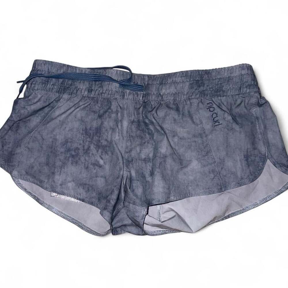 Rip Curl Athletic Surf Shorts Size M Gray Drawstring Y2K